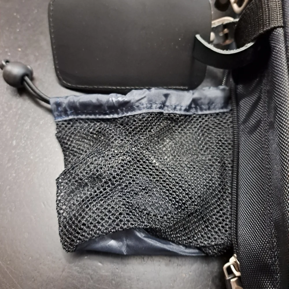 hp Black Nylon Laptop/Briefcase/Messenger Bag